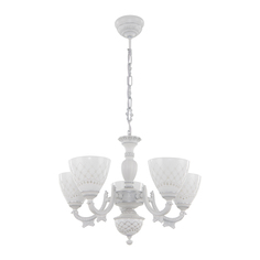 Люстра подвесная Arte Perfetto Luce 3334.8494.5.WT.SL 5хE27х40W