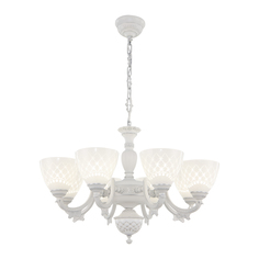 Люстра подвесная Arte Perfetto Luce 3334.8494.8.WT.SL 8хE27х40W