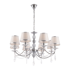 Люстра подвесная Arte Perfetto Luce 3334.0123.8.CR.LWT 8хE14х40W