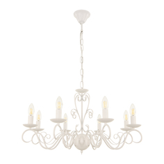 Люстра подвесная Arte Perfetto Luce 3334.0742.8.WT 8хE14х40W