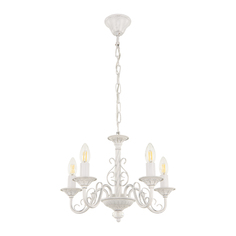 Люстра подвесная Arte Perfetto Luce 3334.1373.5.WT.SL 5хE14х40W