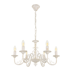 Люстра подвесная Arte Perfetto Luce 3334.1373.6.WT.G 6хE14х40W