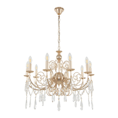 Люстра подвесная Arte Perfetto Luce 3334.1376.10.FGD 10хE14х40W