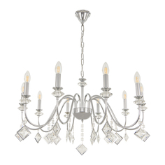 Люстра подвесная Arte Perfetto Luce 3334.2123.10.CR 10хE14х40W