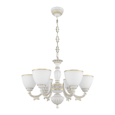Люстра подвесная Arte Perfetto Luce 3334.8493.6.WT.G 6хE27х40W