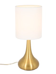 Светильник настольный HT-713BRSW, ARTSTYLE, латунь белый, металлический E27