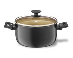 Кастрюля со стеклянной крышкой Berndes CERABASE TREND 24 см 012245