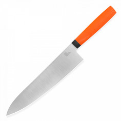 Нож поварской кухонный шеф CH210, Owl Knife, Orange, 21,5 см, сталь N690
