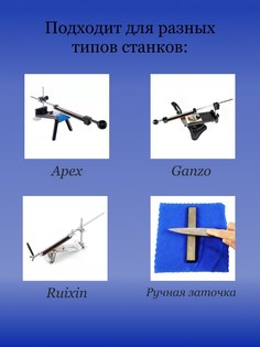 Точилка для ножей Ruixin Алмазный камень 240 400 600 1000