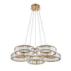 Подвесной светодиодный светильник Indigo Favo 12036/5P Brass V000074L