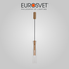 Светильник подвесной LED Eurosvet Swan 50253/1 LED 12W 4000K латунь
