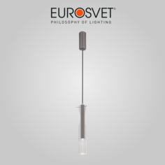 Светильник подвесной LED Eurosvet Swan 50253/1 LED 12W 4000K графит