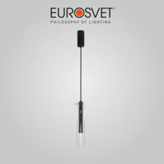 Светильник подвесной LED со стеклянным плафоном Eurosvet Swan 50253/1 LED 12W 4000K