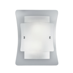 Светильник настенный ideal lux Triplo AP2 макс.2x60Вт Е27 230В Белый Стекло/Металл 026480