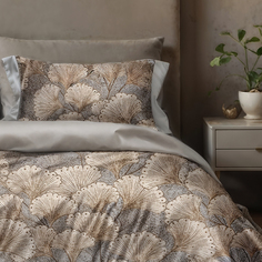 Комплект постельного белья BELLEHOME "Пальметта ", семейный, 100% хлопок, фланель
