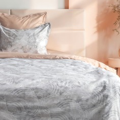 Комплект постельного белья BELLEHOME "Шагрень ", евро, 100% хлопок, сатин