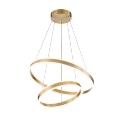 Светильник подвесной INDIGO 14012/2P BRASS
