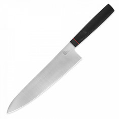 Нож поварской кухонный шеф CH210, OWL KNIFE, Black ,21,5 см, сталь N690