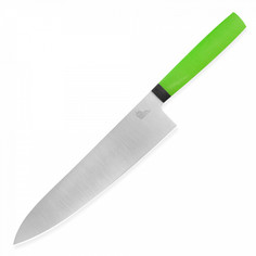 Нож поварской кухонный шеф CH210 OWL KNIFE Green 21,5 см, сталь N690