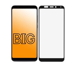 Защитное стекло для Xiaomi Redmi 5 Plus с черной рамкой BIG