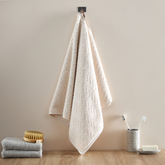 Полотенце махровое Zigzag, крем-брюле Cozy Home