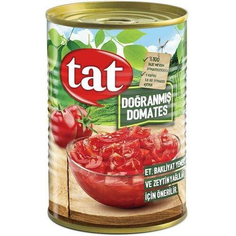 Томаты Tat резанные 400 г ТАТ