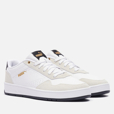 Мужские кроссовки Puma Court Classic Suede, цвет белый, размер 40.5 EU