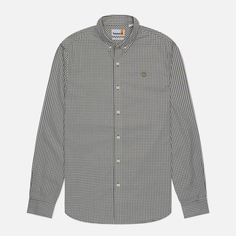 Мужская рубашка Timberland Micro Gingham Poplin, цвет оливковый, размер XXL