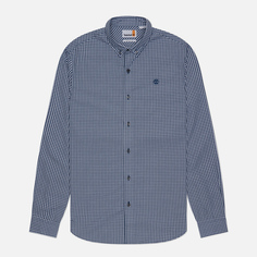 Мужская рубашка Timberland Micro Gingham Poplin, цвет синий, размер S