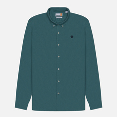 Мужская рубашка Timberland Mill Brook Linen, цвет зелёный, размер S