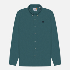 Мужская рубашка Timberland Mill Brook Linen, цвет зелёный, размер S
