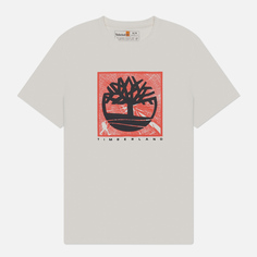Мужская футболка Timberland Front Graphic, цвет белый, размер XXL