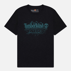 Мужская футболка Timberland Graphic Slub, цвет чёрный, размер M