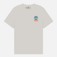 Мужская футболка Timberland Back Graphic, цвет белый, размер XXL