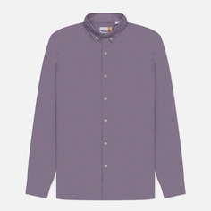 Мужская рубашка Timberland Mill Brook Linen, цвет фиолетовый, размер M