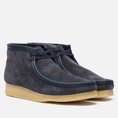 Мужские ботинки Clarks Originals Wallabee Boot, цвет синий, размер 41 EU