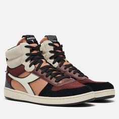 Кроссовки Diadora Magic Basket Mid Twin, цвет чёрный, размер 40 EU