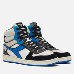 Кроссовки Diadora Magic Basket Mid Twin, цвет белый, размер 38.5 EU