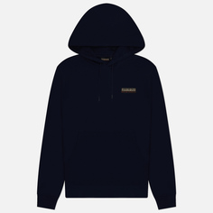 Мужская толстовка Napapijri Iaato Summer Hoodie Regular Fit, цвет синий, размер L