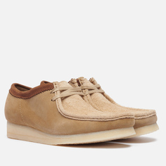 Мужские ботинки Clarks Originals Wallabee, цвет бежевый, размер 45 EU