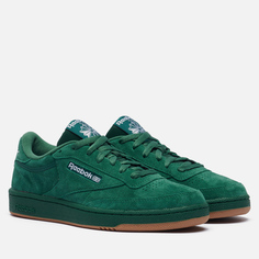 Кроссовки Reebok Club C 85, цвет зелёный, размер 40 EU