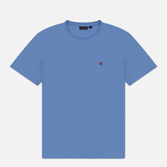 Мужская футболка Napapijri Salis Summer, цвет голубой, размер L