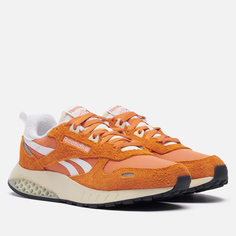 Мужские кроссовки Reebok Classic Leather Hexalite, цвет оранжевый, размер 44 EU