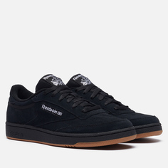 Кроссовки Reebok Club C 85, цвет чёрный, размер 44 EU