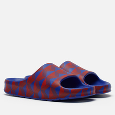 Мужские сланцы Lacoste Serve Slide 2.0 Printed, цвет синий, размер 46 EU