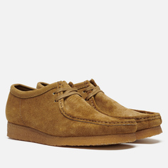 Мужские ботинки Clarks Originals Wallabee, цвет коричневый, размер 45 EU