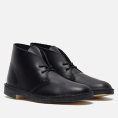 Мужские ботинки Clarks Originals Desert Boot, цвет чёрный, размер 41 EU