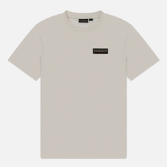 Мужская футболка Napapijri Iaato Regular Fit, цвет белый, размер XXXL