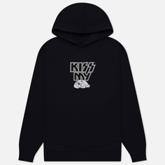 Мужская толстовка RIPNDIP x KISS Online Kiss My Starchild Hoodie, цвет чёрный, размер XXL
