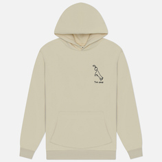 Мужская толстовка RIPNDIP Grabs Hoodie, цвет бежевый, размер L